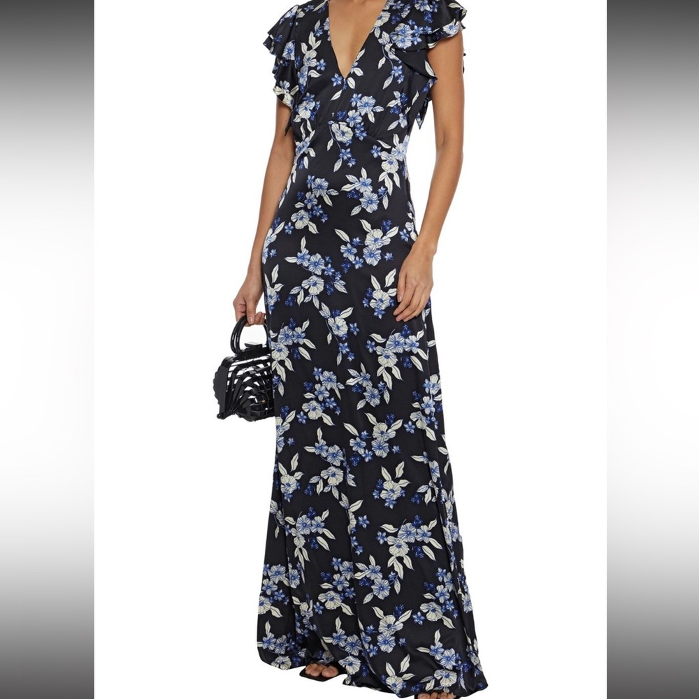 Veronica Beard Padma Silk Maxi Dress